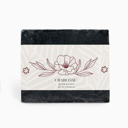 Activated Charcoal Soap Bar – 4 oz / 113g | Deep Cleansing Face & Body Wash