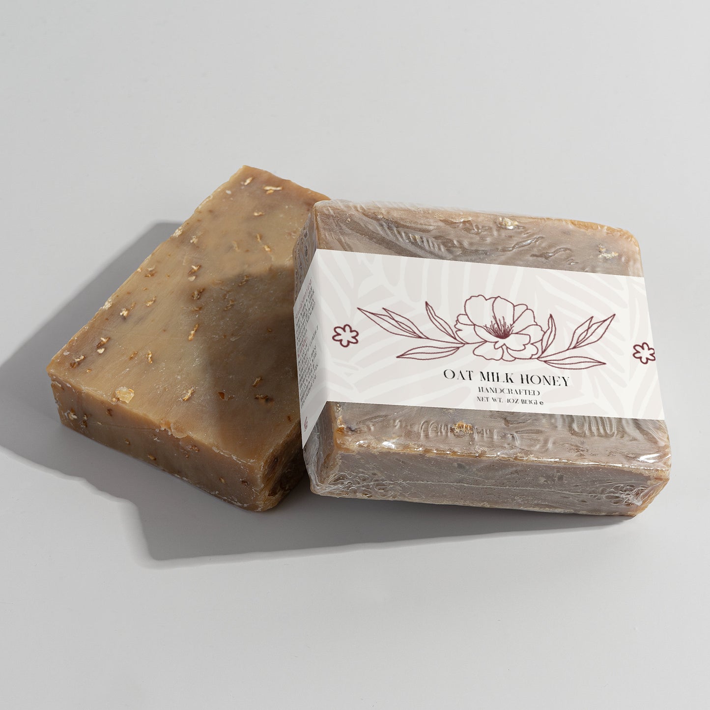 Oat Milk & Honey Soap Bar – 4 oz / 113g | Nourishing & Soothing Cleanser
