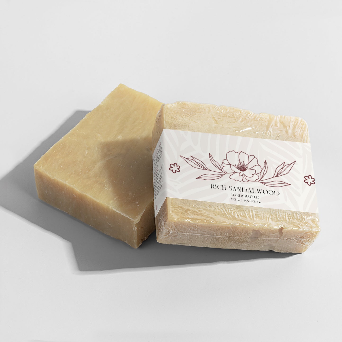 Rich Sandalwood Soap Bar – 4 oz / 113g | Luxurious & Moisturizing Cleanser