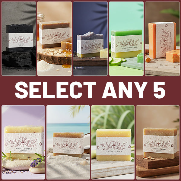Soap Wellness Pack – Choose Any 5 Soaps